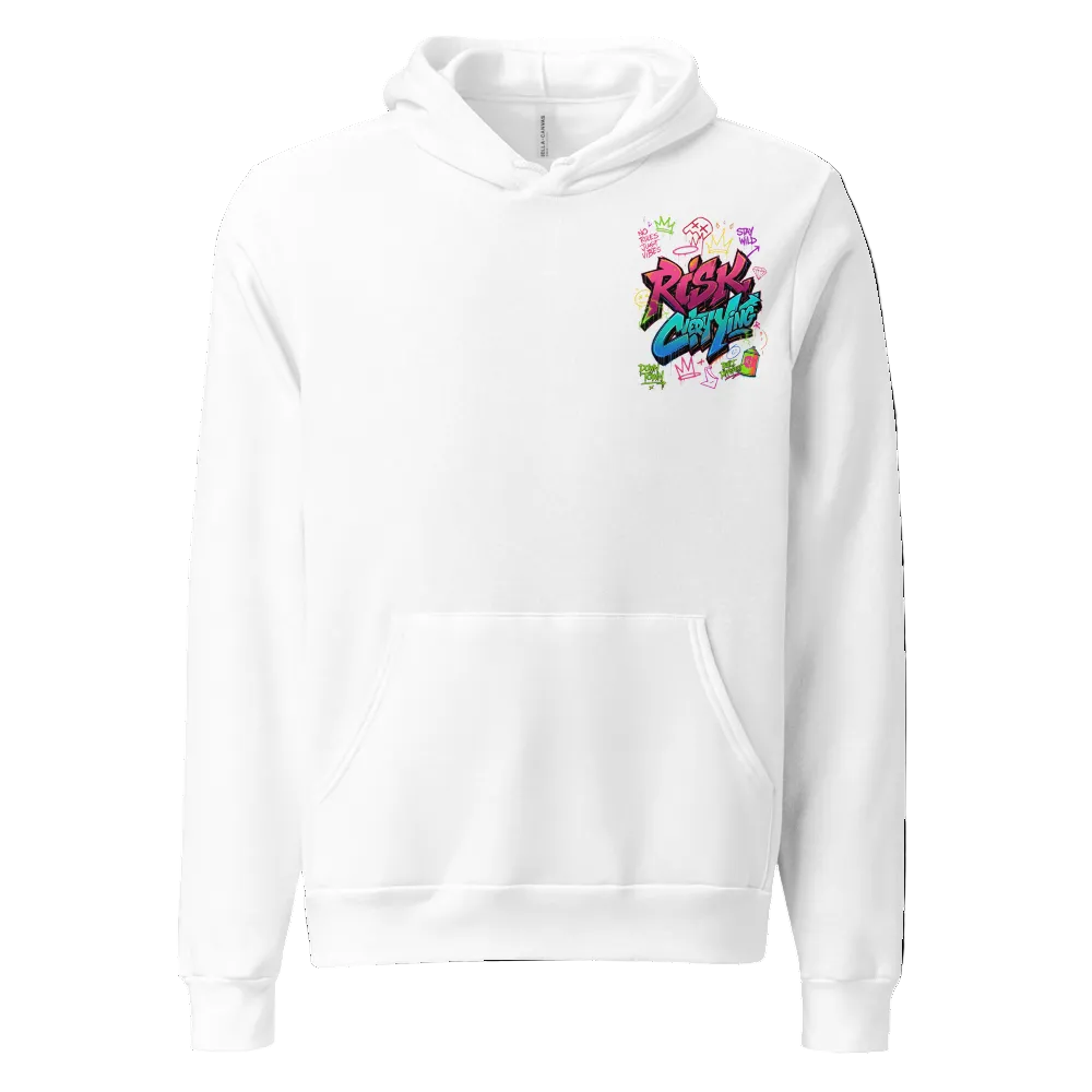 Woman’s Risk Everything Graffiti Hoodie